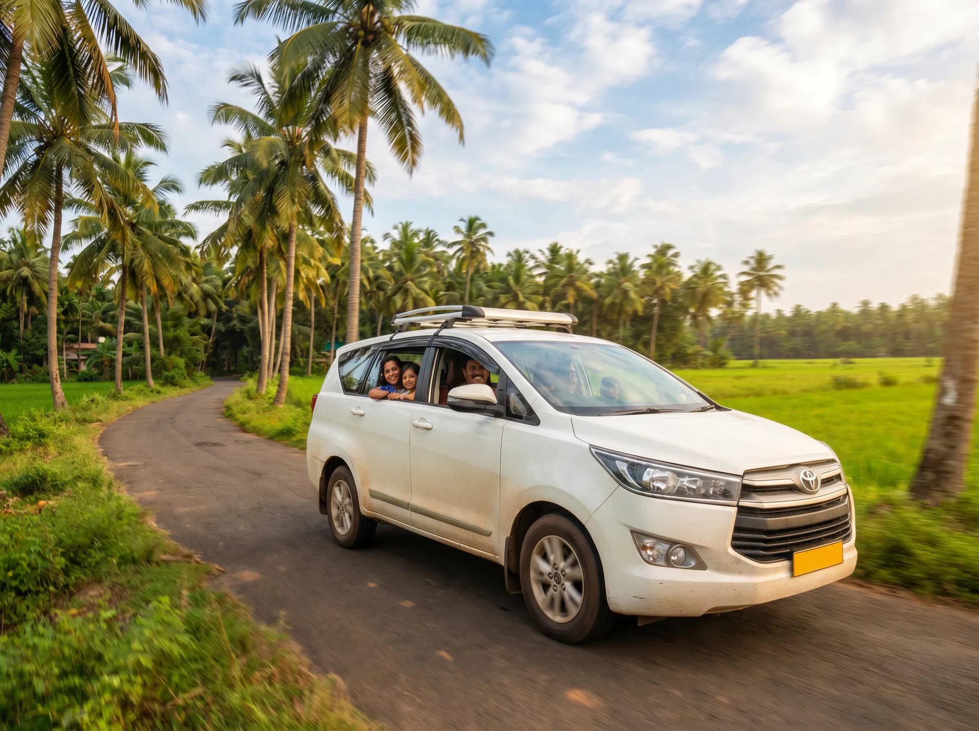 Toyota Innova Crysta SUV for rent in Chennai